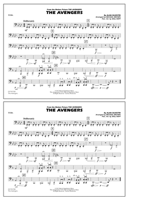 Book cover for The Avengers - Tuba