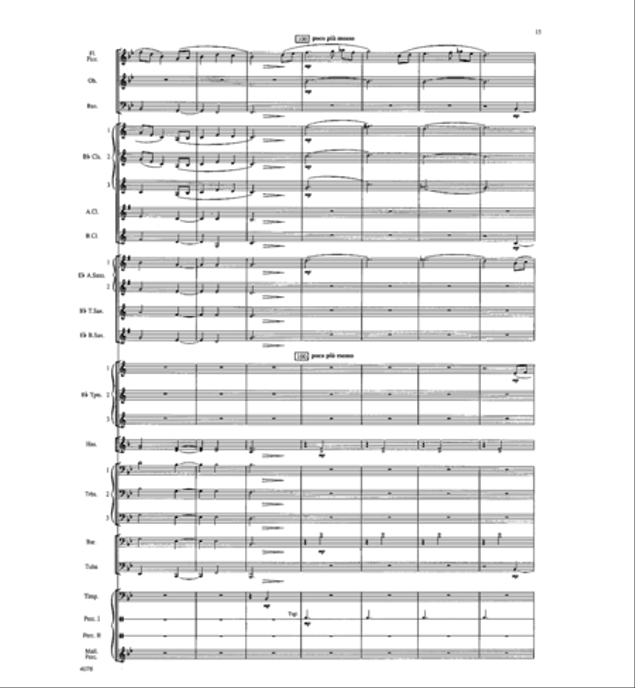 West Highlands Sojourn West Highlands Sojourn Concert Band scores gallery preview page 16