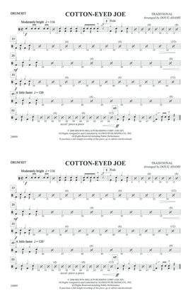 Cotton-Eyed Joe: Drumset