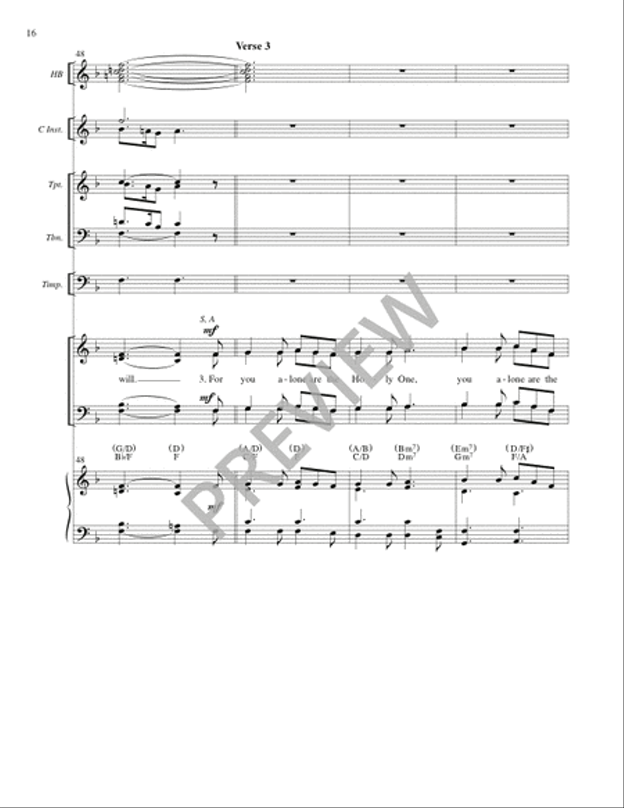Storrington Mass (Full Score) 4-Part scores gallery preview page 17