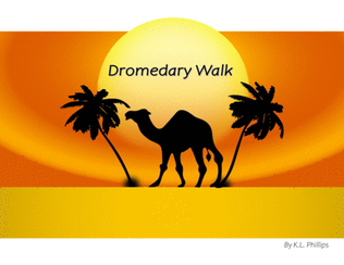 Dromedary Walk - Beginner Piano Solo