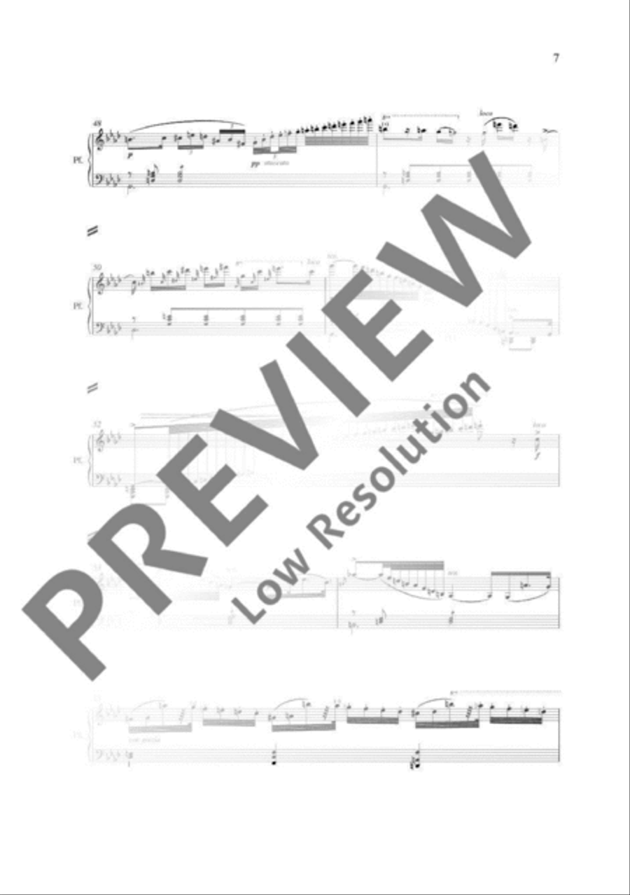 Konzertstück F minor Orchestra scores gallery preview page 14