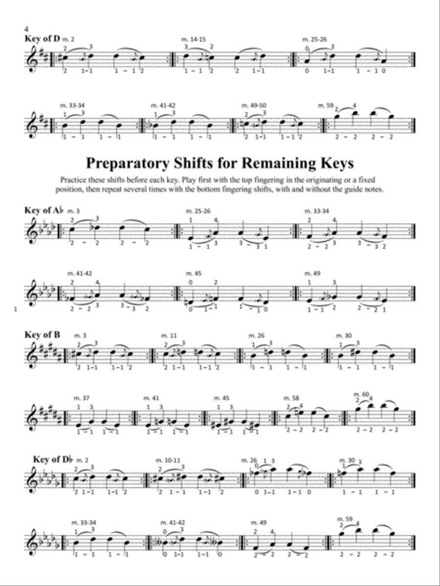 Scales for Young Violinists Violin Solo scores gallery preview page 4