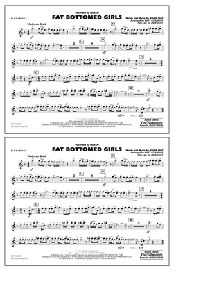 Fat Bottomed Girls - Bb Clarinet