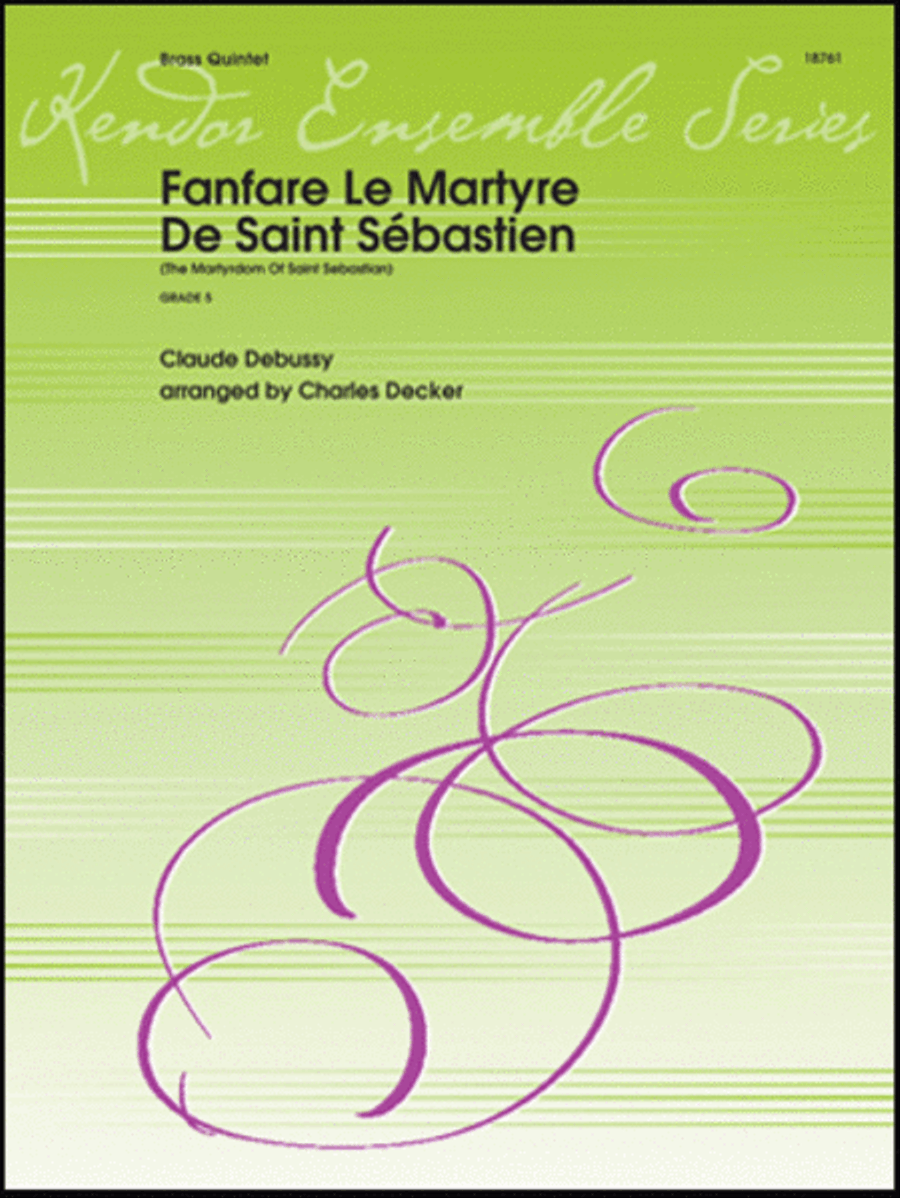 Fanfare Le Martyre De Saint Sebastien Horn scores gallery preview page 1