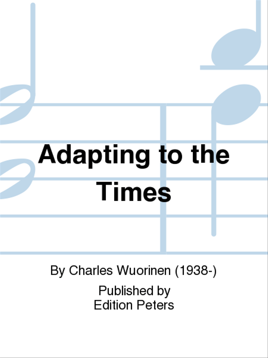 Adapting to the Times Small Ensemble scores gallery preview page 1