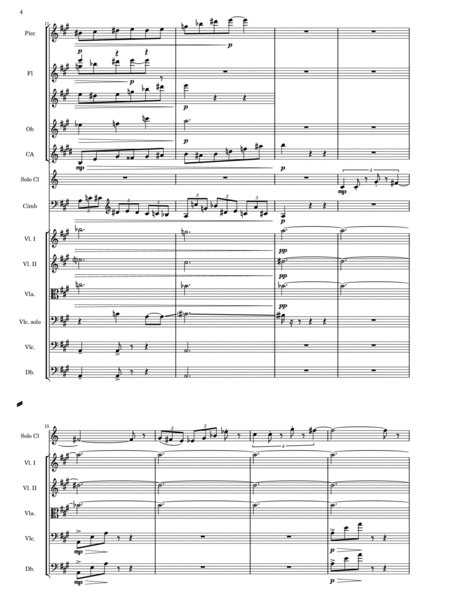 A Himalaya Concerto for Clarinet in A, Cimbalom and Orchestra (Score only) image number null