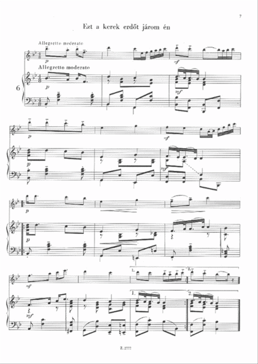 Spiel Auf, Zigeuner! 60 Ungarische Lieder Für Vi Violin Solo scores gallery preview page 4