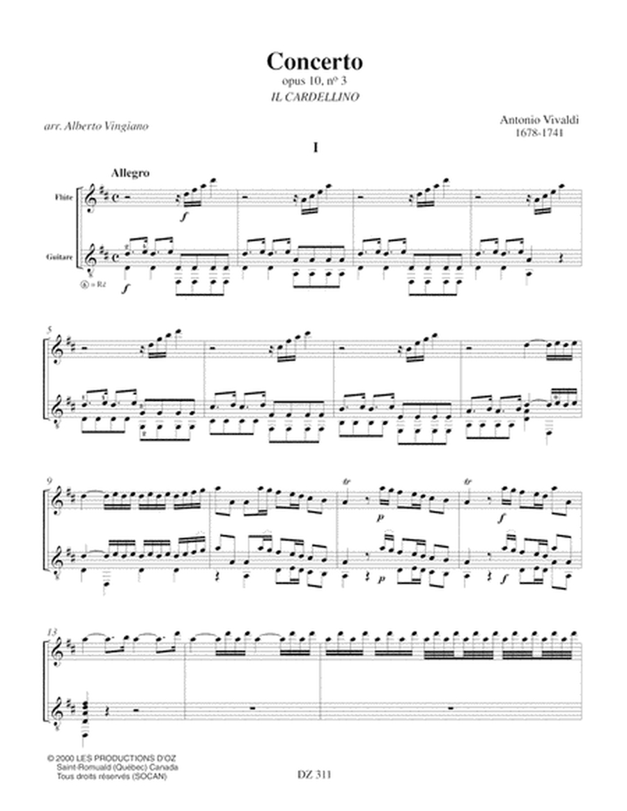 Concerto opus 10, no 3