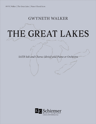 Book cover for The Great Lakes (Piano/Choral Score)