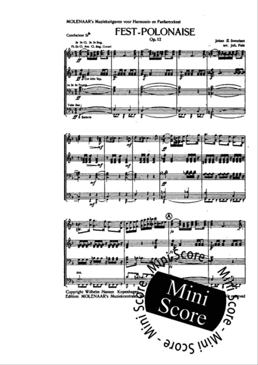 Fest Polonaise Fest Polonaise Concert Band scores gallery preview page 4