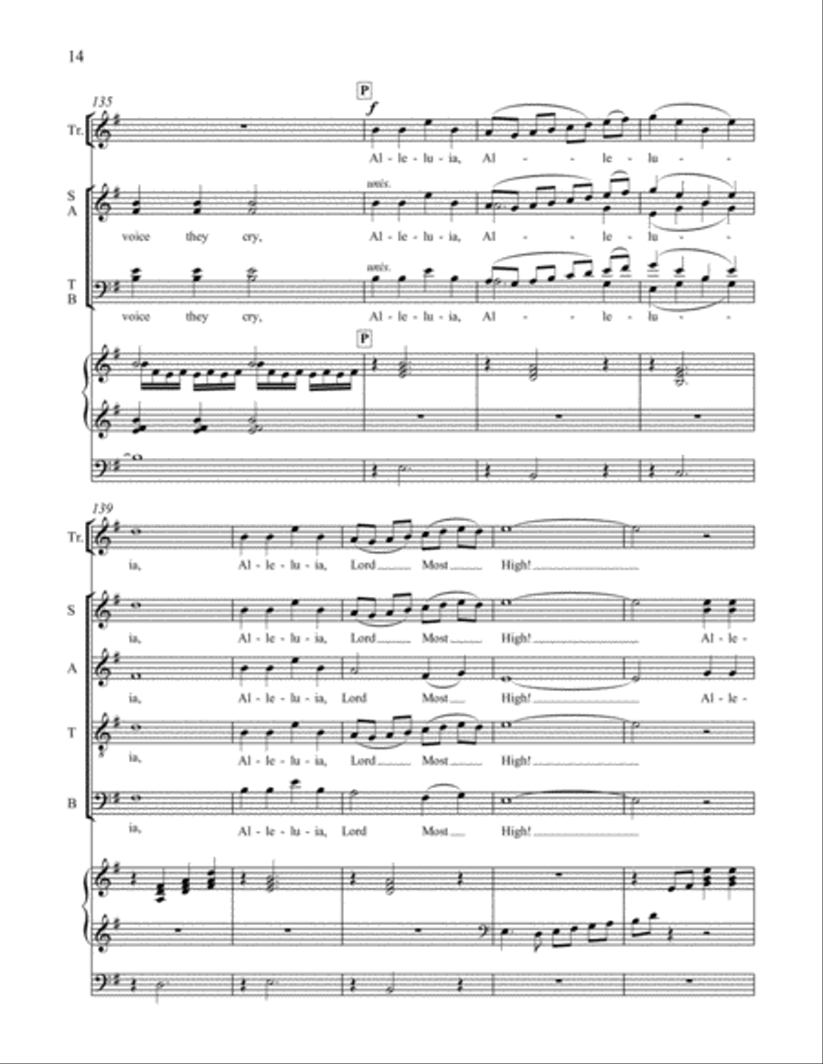 Light of Light 4-Part scores gallery preview page 8