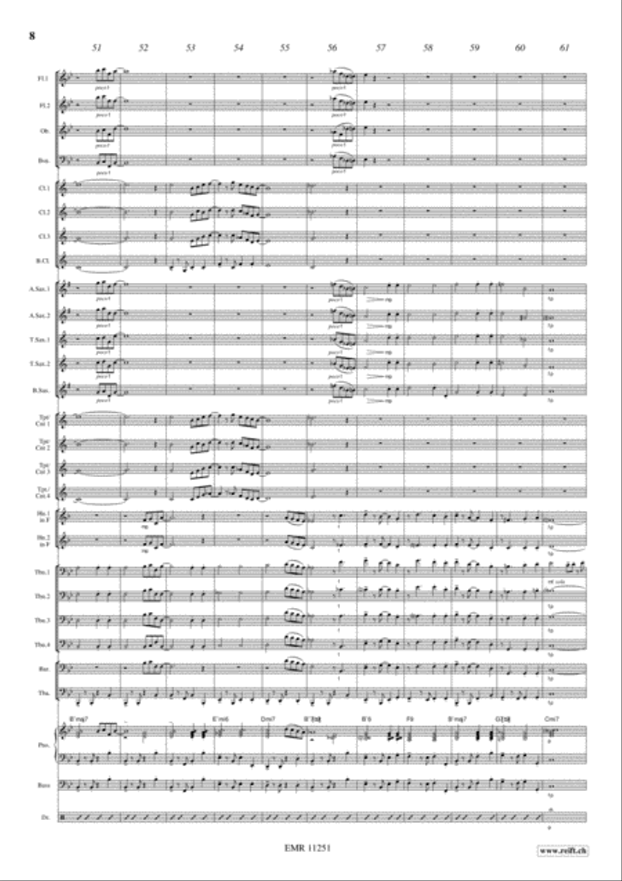 Zodiac Concert Band scores gallery preview page 9