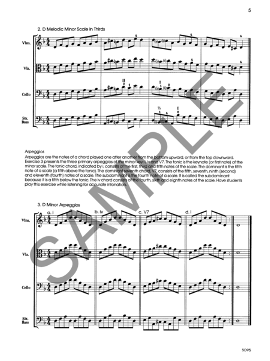 Toccatina - Score String Orchestra scores gallery preview page 5