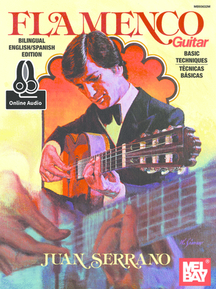 Book cover for Juan Serrano - Flamenco Guitar Basic Techniques