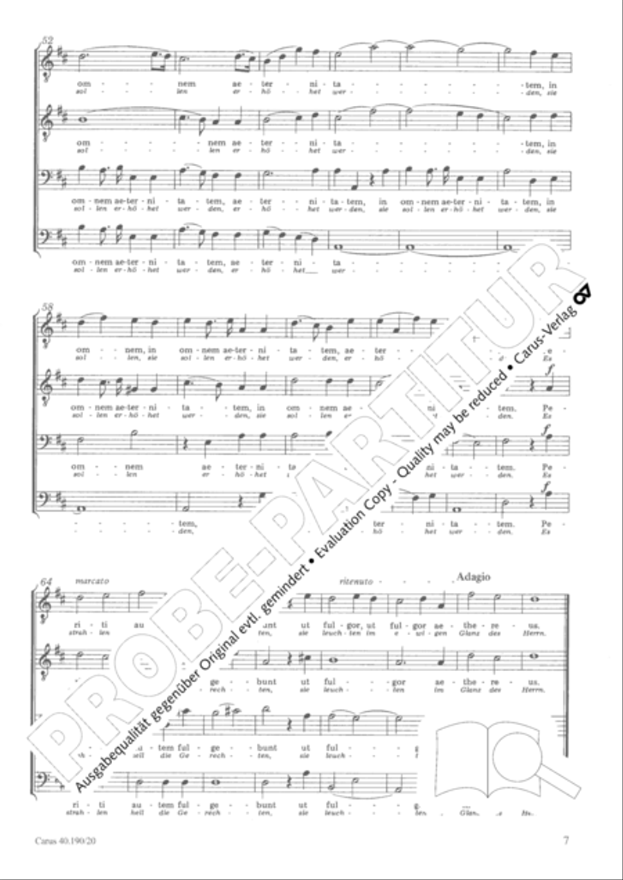 Zwei geistliche Mannerchore Score scores gallery preview page 8