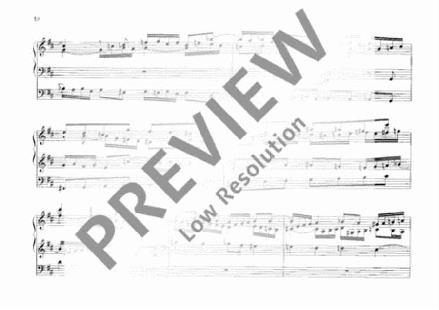 Praeludium und Fuge Organ scores gallery preview page 11