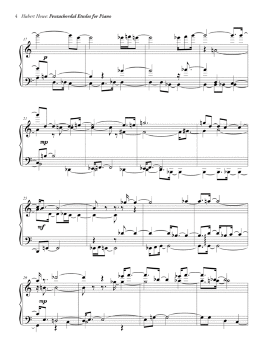 [Howe] Pentachordal Etudes Piano Method scores gallery preview page 6