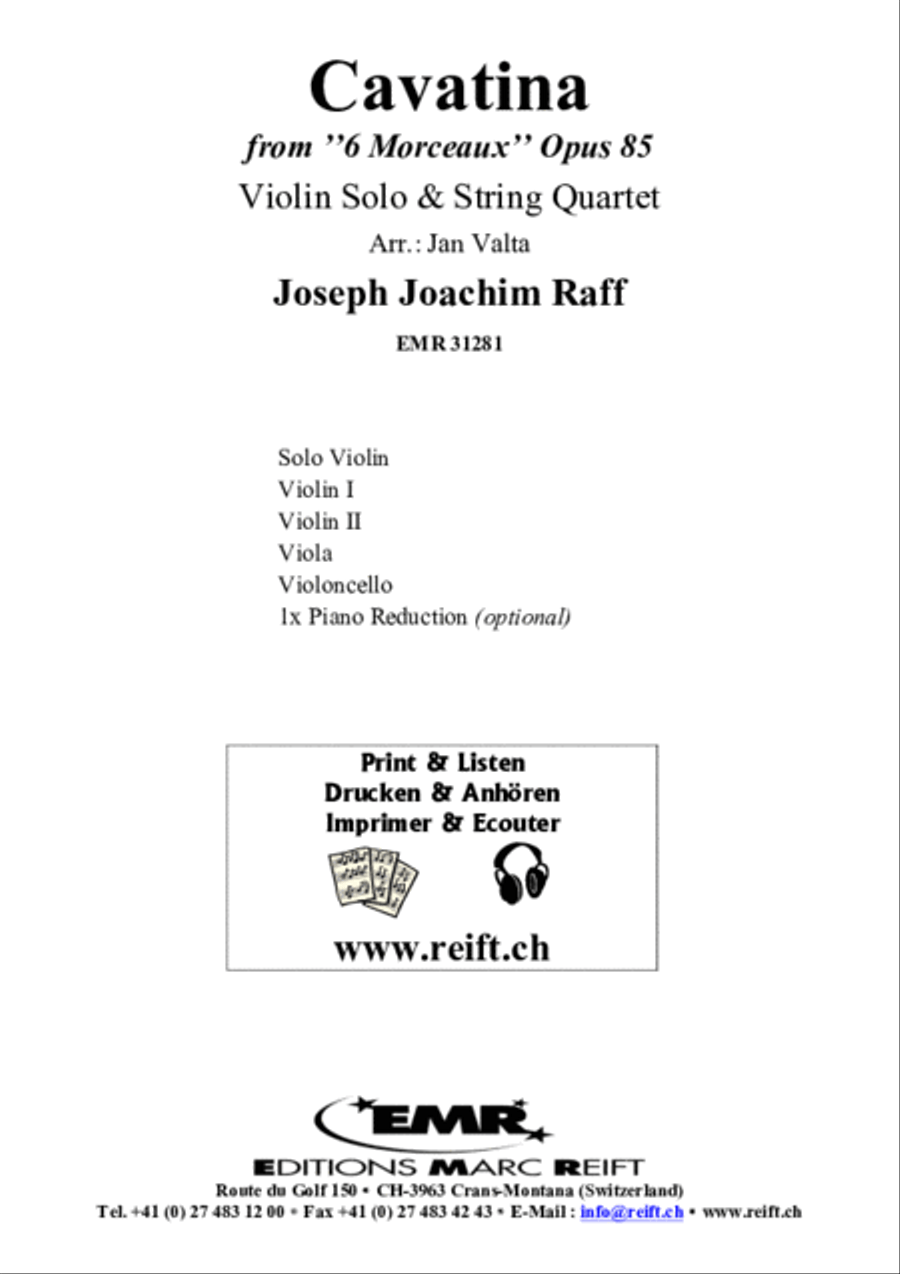 Cavatina String Quartet scores gallery preview page 2