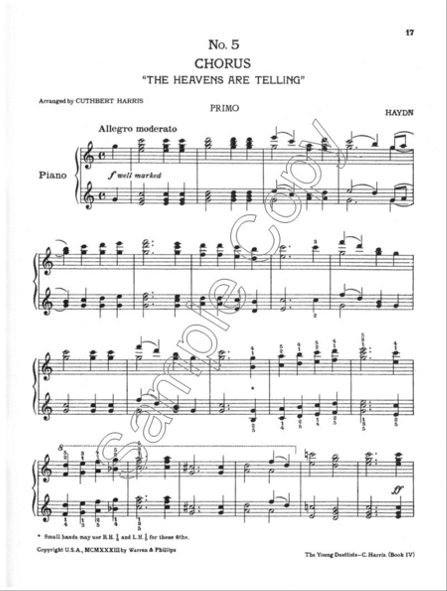 Young Duettists Book 4 Piano Duet scores gallery preview page 5