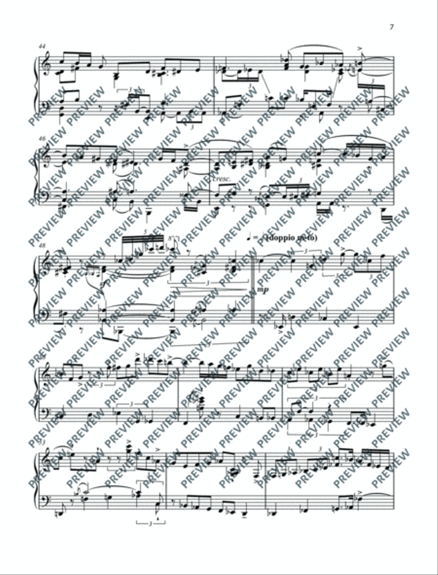 Countermove Piano Solo scores gallery preview page 8