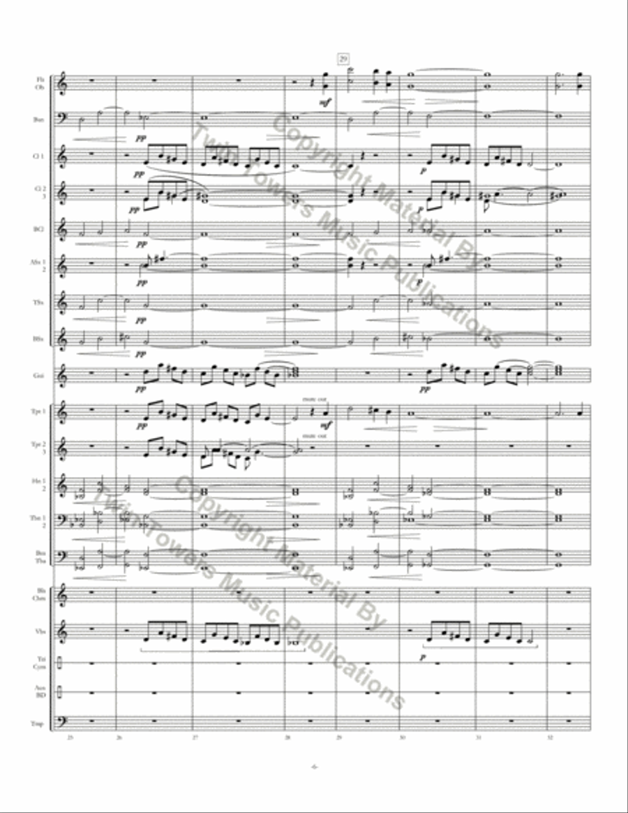 Almost Home Almost Home Concert Band scores gallery preview page 7