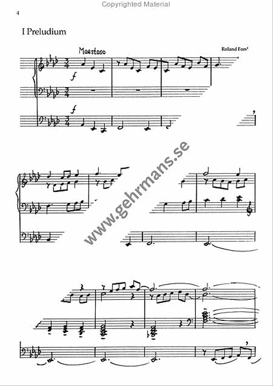 Komme ditt rike Organ Solo scores gallery preview page 3