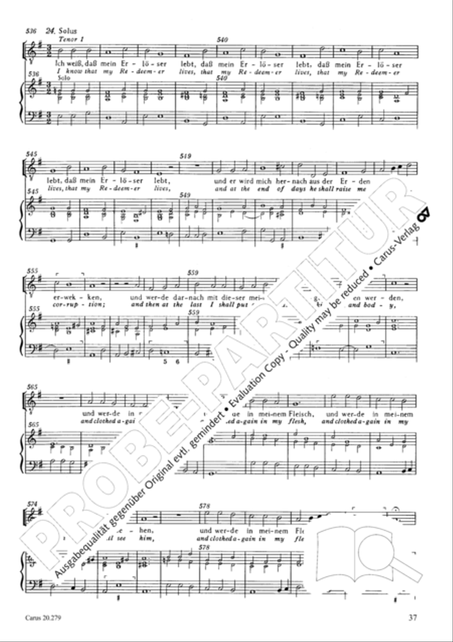 Musikalische Exequien I-III Score scores gallery preview page 40