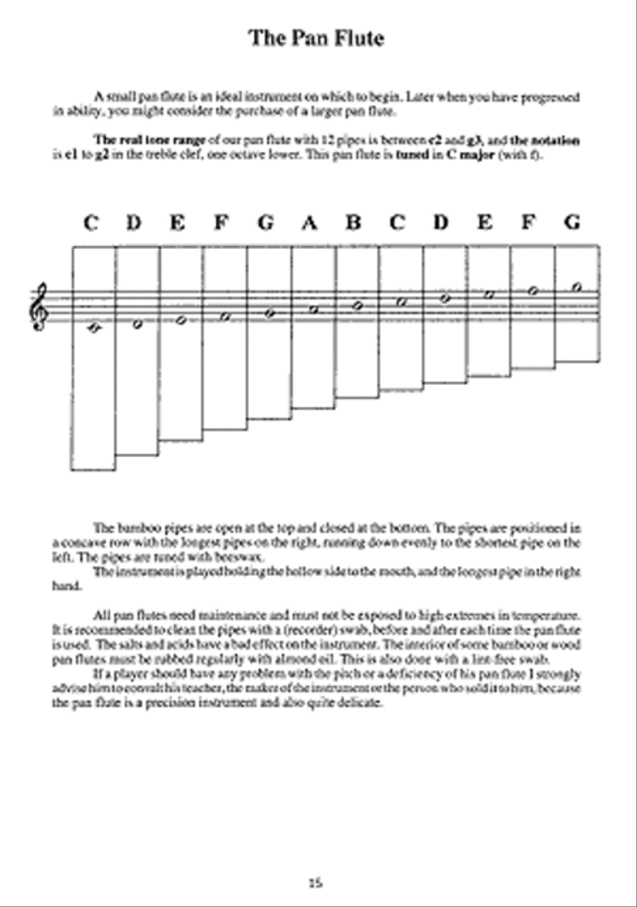 You Can Teach Yourself Pan Flute by Costel Puscoiu Flute Sheet