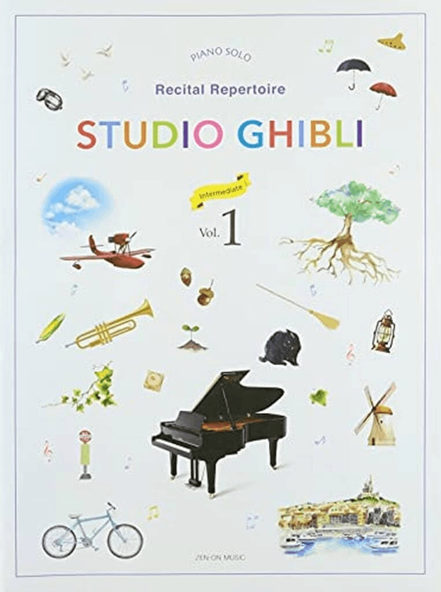 Book cover for Studio Ghibli – Recital Repertoire Book 1