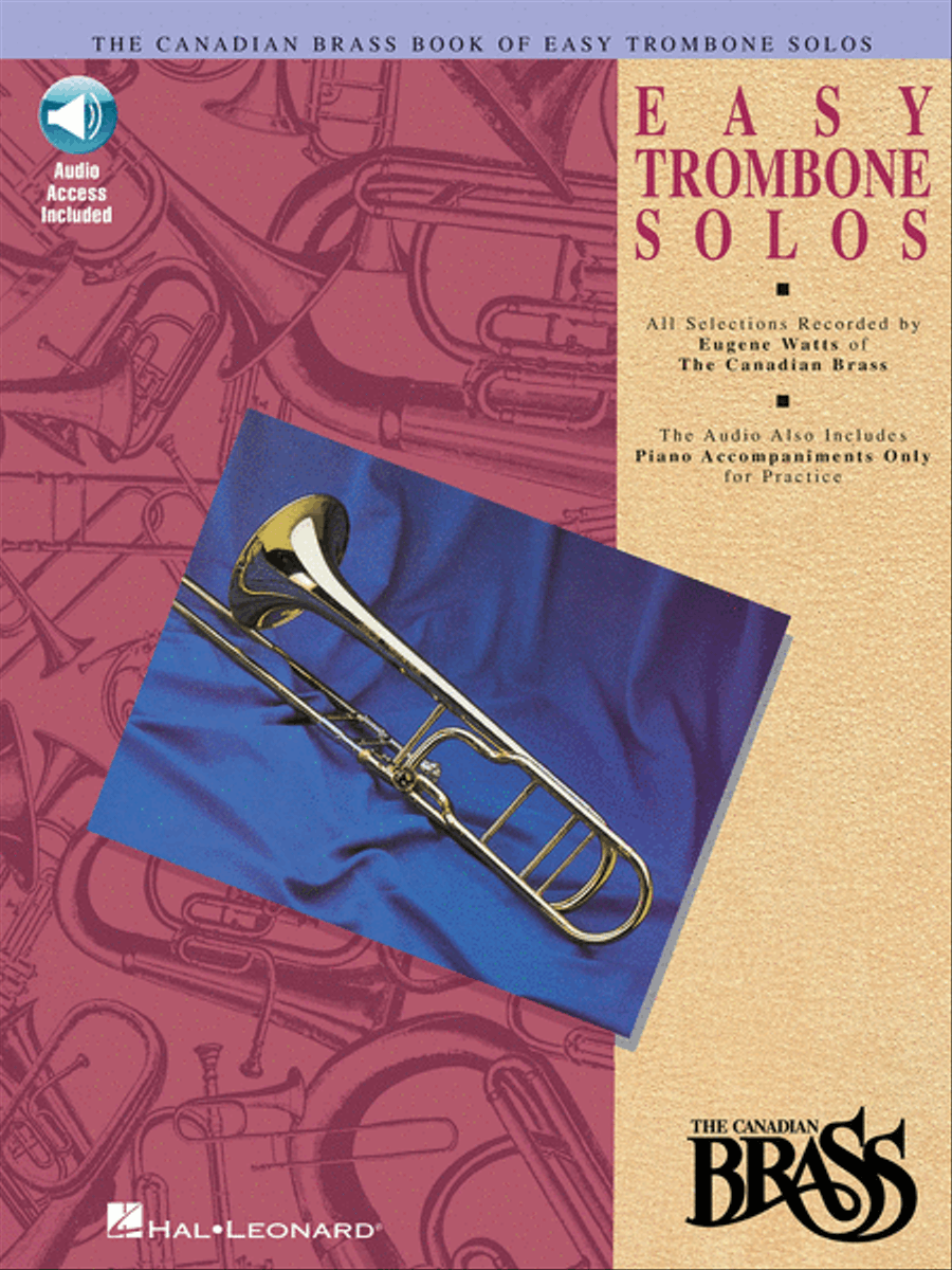 Canadian Brass Book of Easy Trombone Solos by The Canadian Brass Piano - Sheet Music