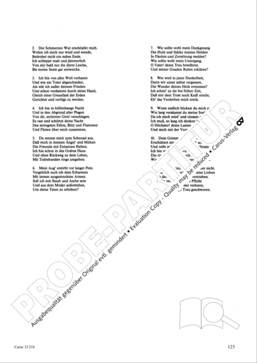 Geistliche Oden und Lieder (Gellert) Collection / Songbook scores gallery preview page 118