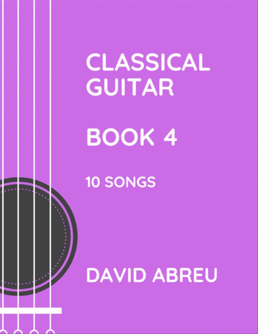 Classical Guitar - Book 4 Acoustic Guitar scores gallery preview page 1