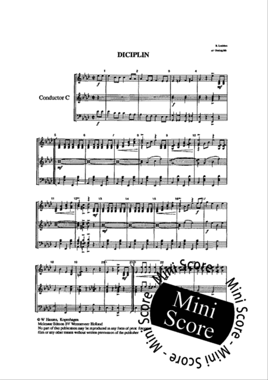 Diciplin Fanfare Band scores gallery preview page 5