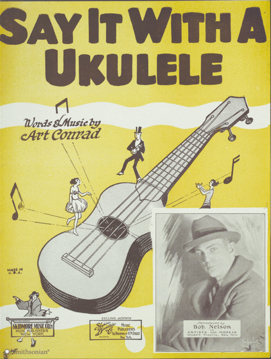 Say It With A Ukulele Piano, Vocal scores gallery preview page 1