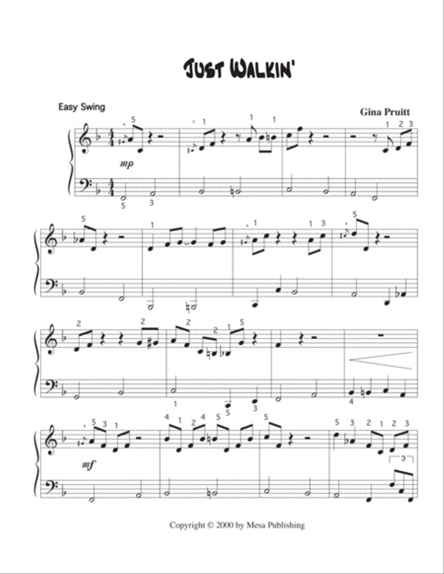 Swingtastic Piano Solo scores gallery preview page 3