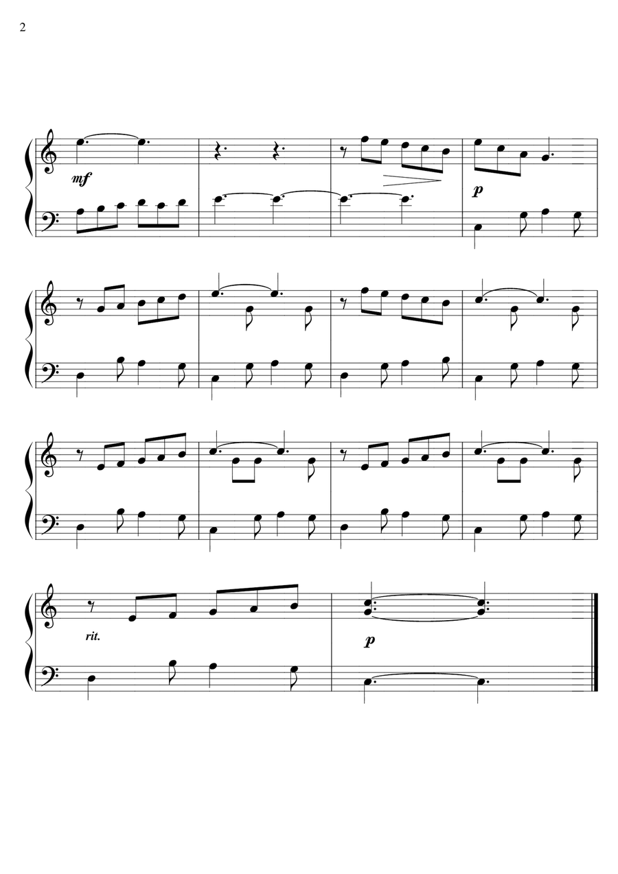 Children's Album - My Favorite Things - Book 2 Easy Piano scores gallery preview page 3
