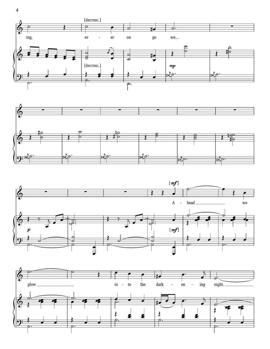 No Moon Piano, Vocal scores gallery preview page 4