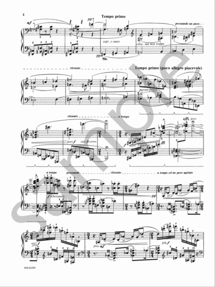 Four Short Sonatas Chamber Music scores gallery preview page 7