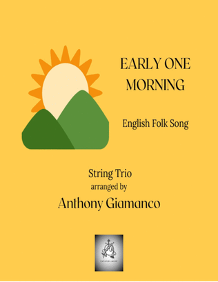Book cover for EARLY ONE MORNING - String Trio