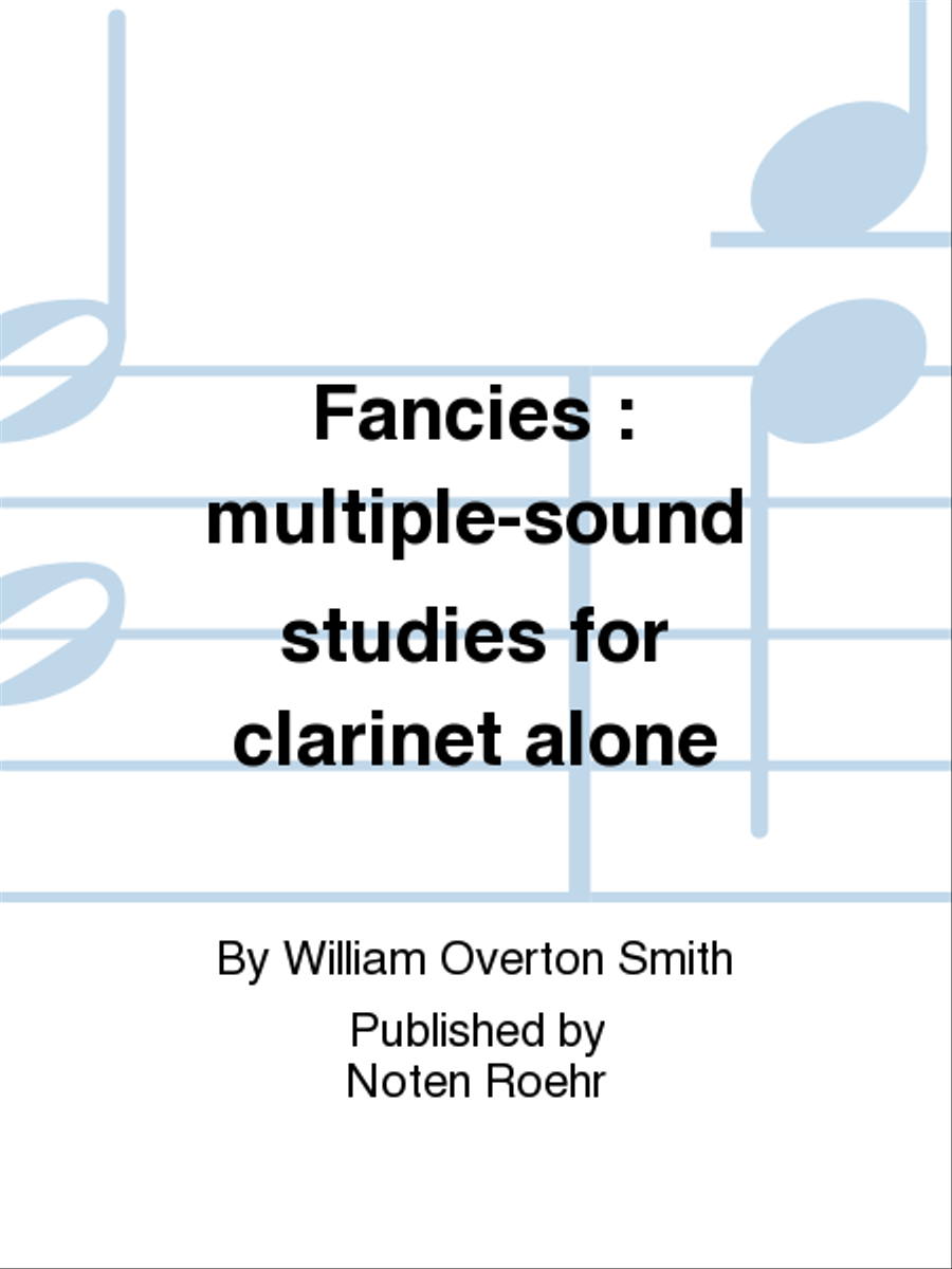 Fancies Fancies Clarinet Solo scores gallery preview page 1