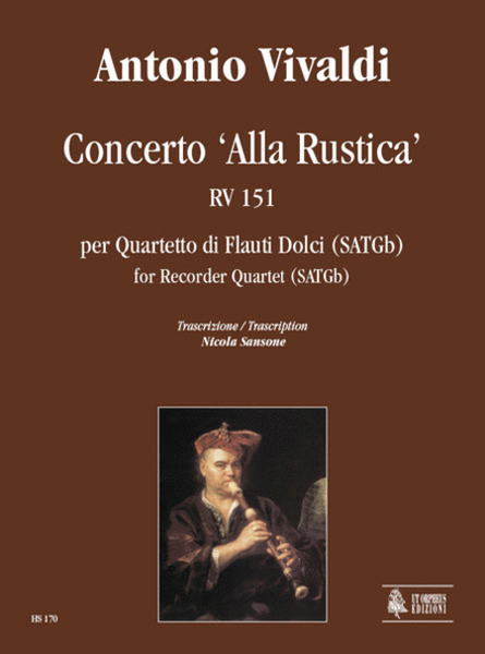 Concerto ‘Alla Rustica’ RV 151 for Recorder Quartet (SATGb) image number null