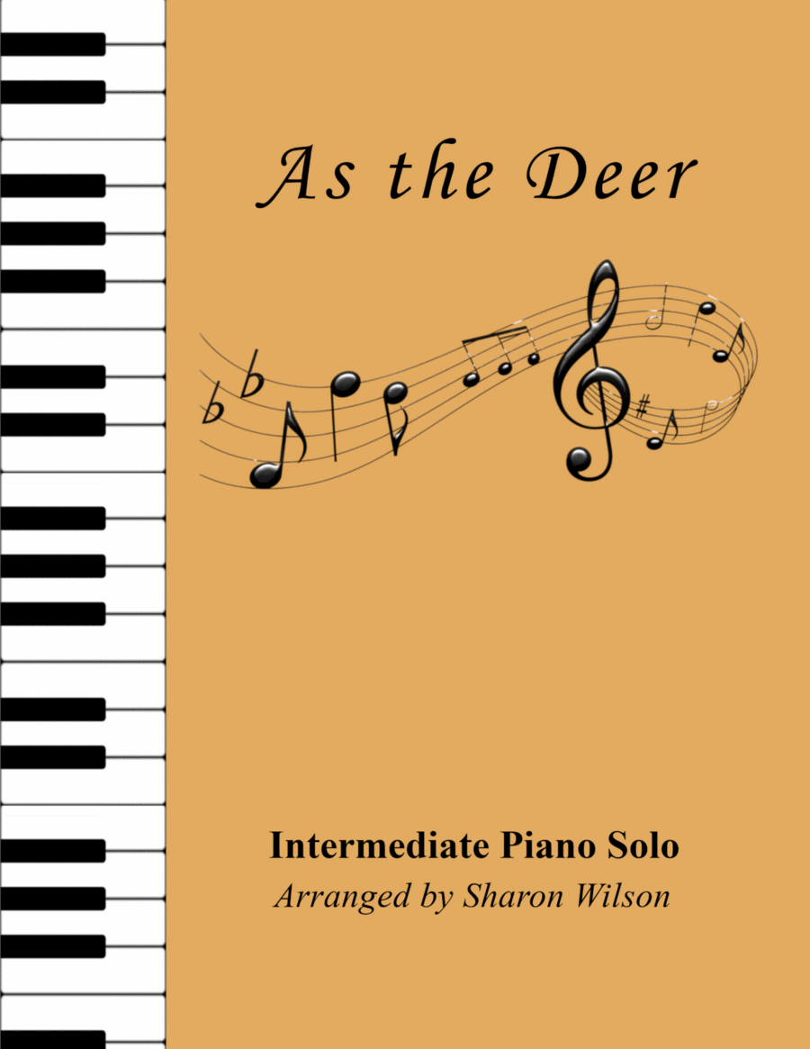 As The Deer Piano Solo scores gallery preview page 1