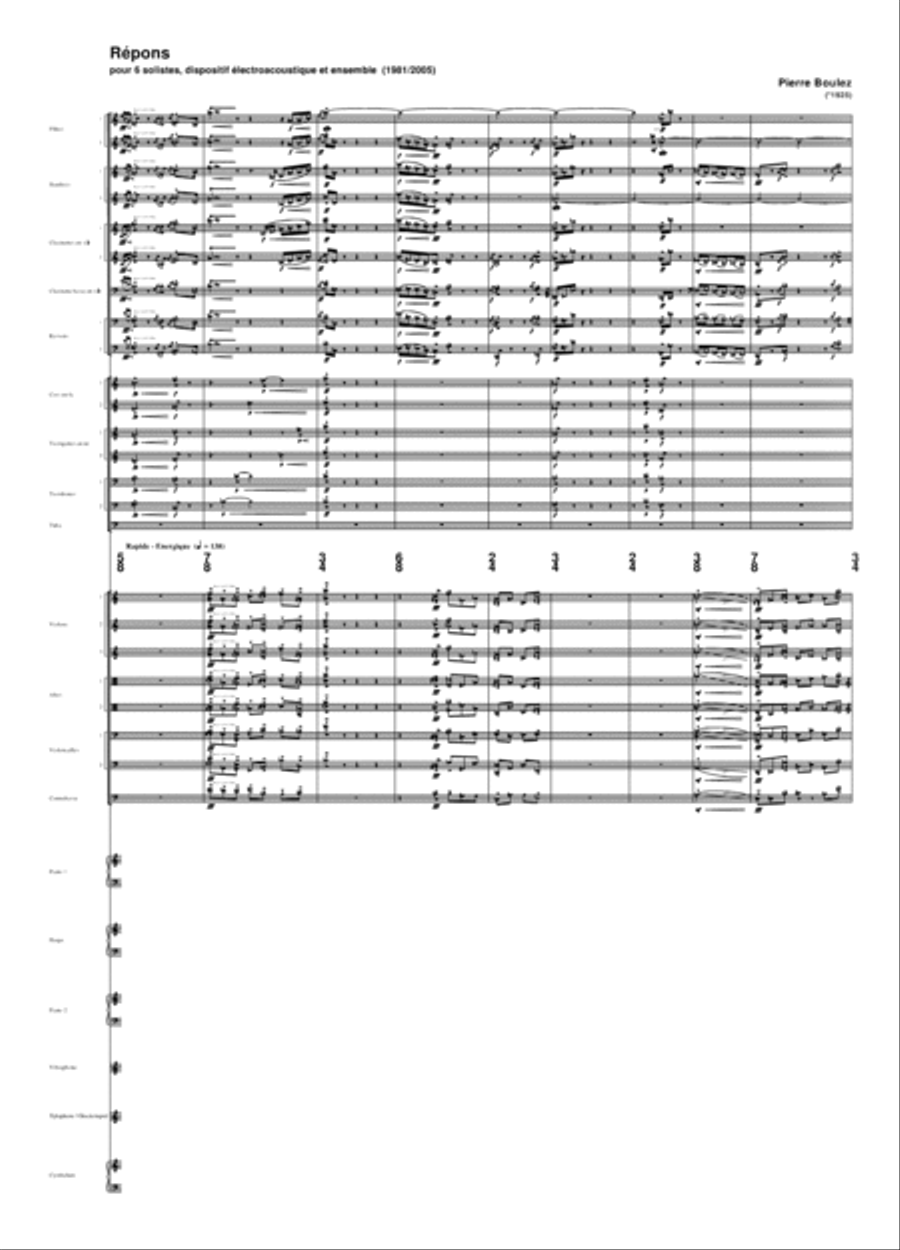 Repons Large Ensemble scores gallery preview page 2