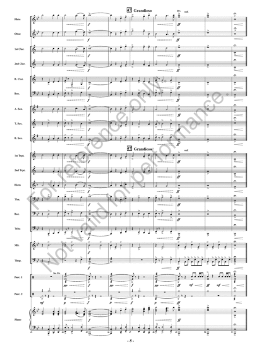 It Is Well Concert Band scores gallery preview page 9