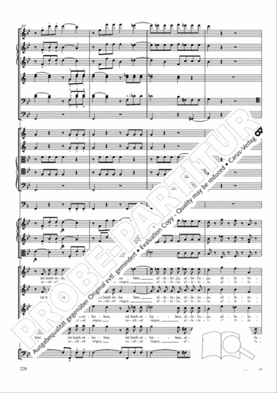 The Creation (Die Schopfung) 4-Part scores gallery preview page 248