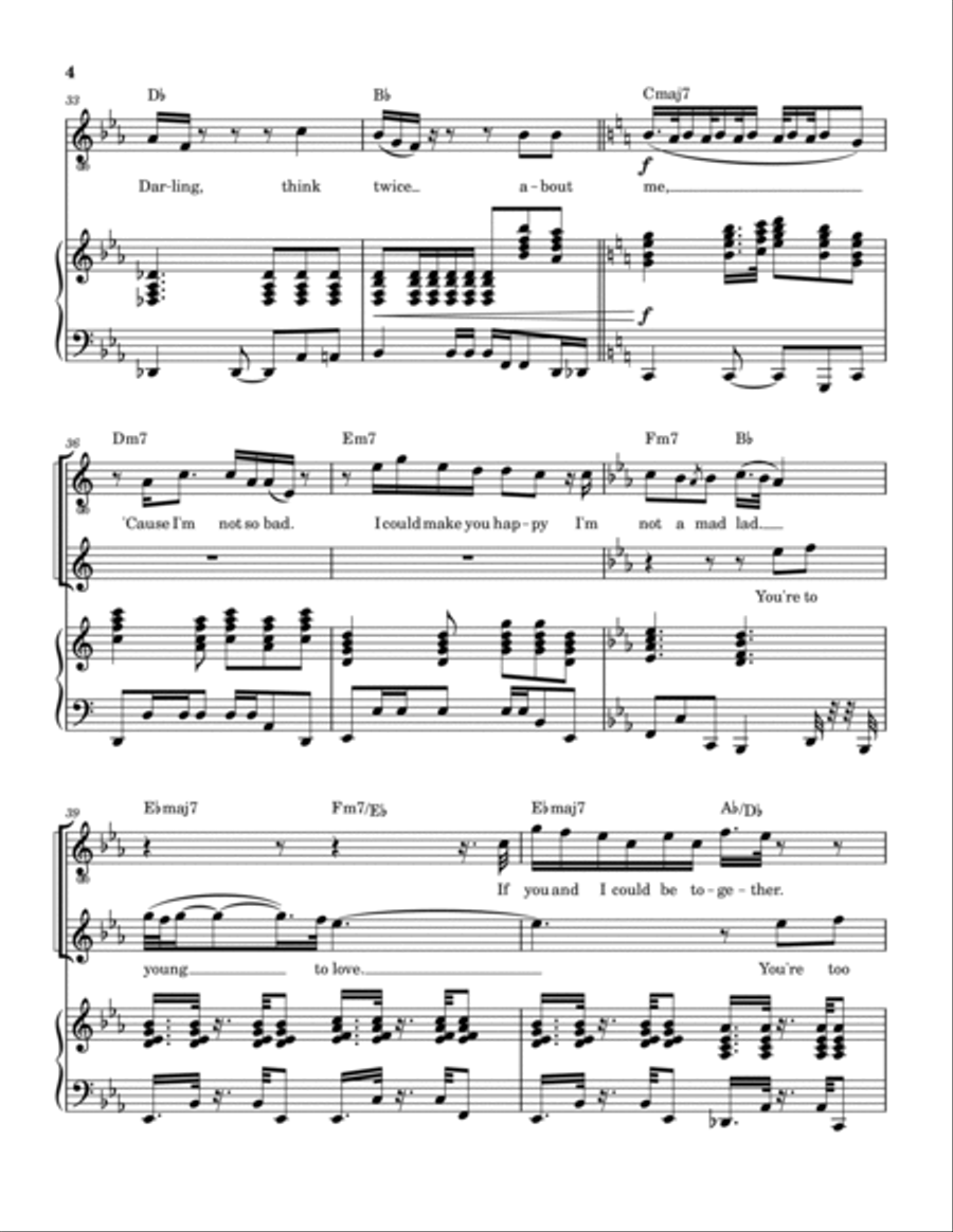 You're Still A Young Man Piano, Vocal, Guitar scores gallery preview page 5