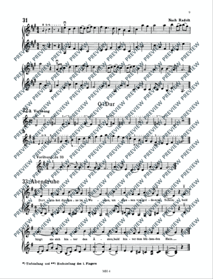 Das Geigenspiel Das Geigenspiel Violin scores gallery preview page 10