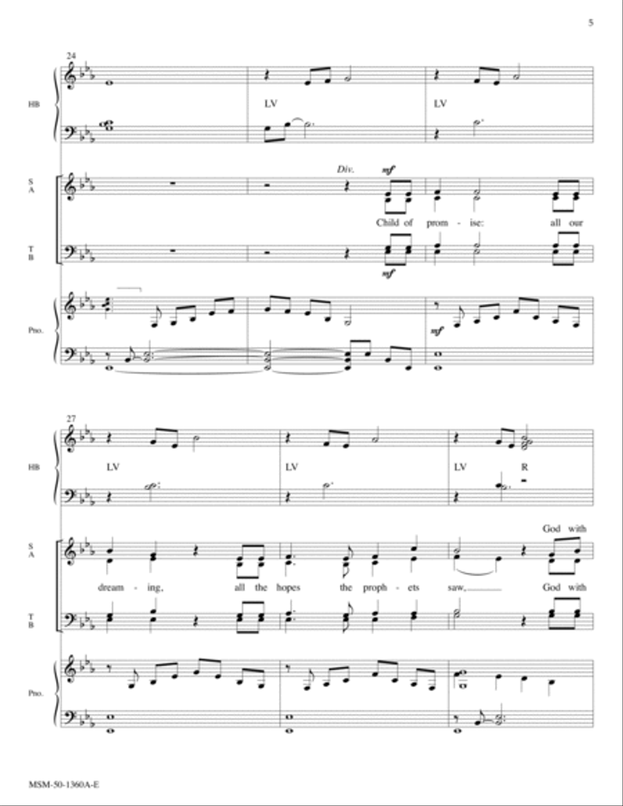 Child of Mary Choir scores gallery preview page 5