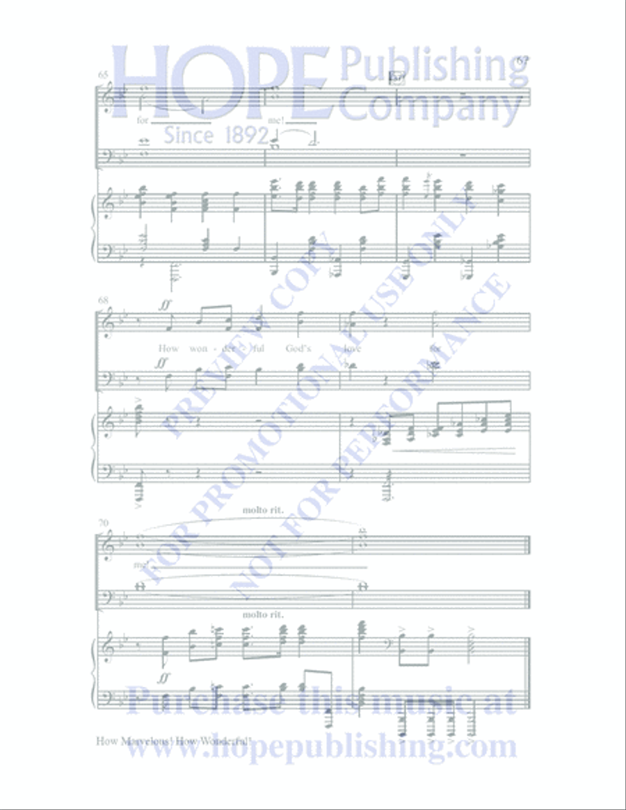 My Savior's Love My Savior's Love Listening CD scores gallery preview page 69